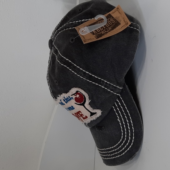 Wine Lover Baseball Hat Cap Headwear KBETHOS Vintage Look Black Mom Dad Unisex - Picture 2 of 9